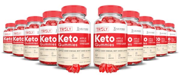 Gominolas Truly Keto ACV paquete de 10 sabor vinagre de manzana
