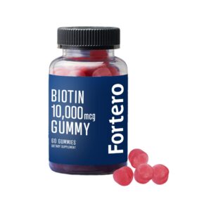 Gominolas veganas biotina fortero para cabello saludable