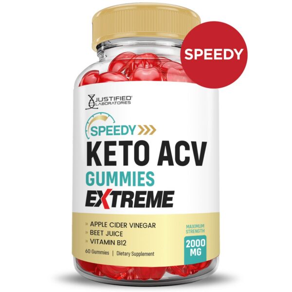 Version 1.0.0 Gomitas keto Speedy ACV sabor dulce y saludable