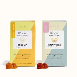 Gominolas Winged Happy Her Mood & Rise Up paquete