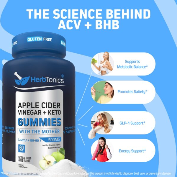 Gomitas ACV transparentes en empaque