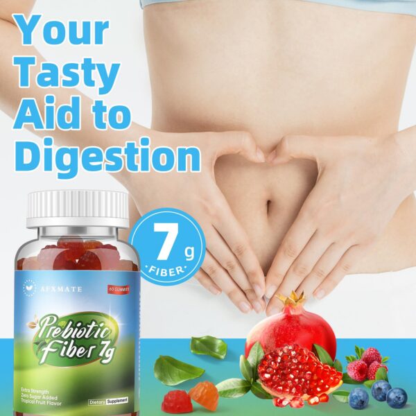 Gomitas para apoyo digestivo y regularidad AFXMATE