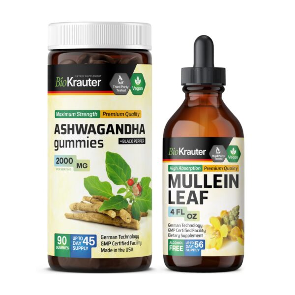 Version 1.0.0 Frasco gomitas Ashwagandha BIO KRAUTER 90 unidades