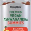 Version 1.0.0 Gomitas Ashwagandha Piping Rock sabor tropical sin gluten