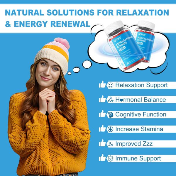 Gomitas sin gluten y no GMO para hombres y mujeres veganas NEVISS