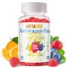 Paquete gomitas Ashwagandha y vitamina D3 NUTRAGOGO sabor mezcla de bayas