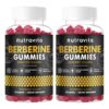 Gomitas Berberina Nutravita paquete 2 con 90 gomitas sabor frambuesa