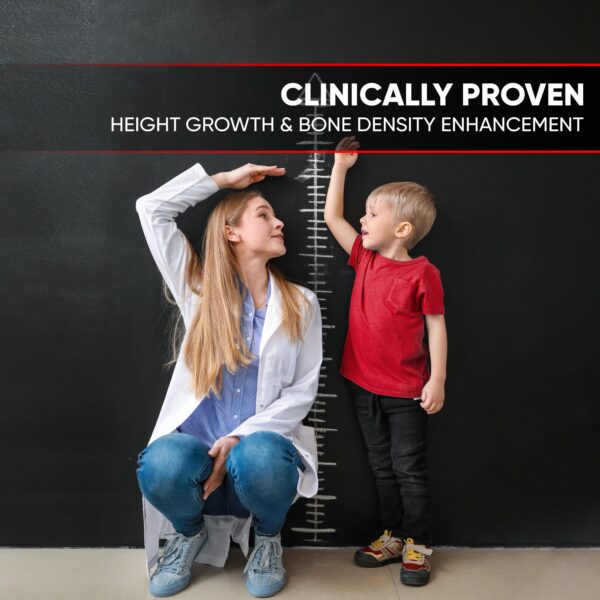 Gomitas Bioteque Labs fórmula sin gluten crecimiento estatura