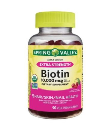 Gomitas biotina sabor cereza 10000 mcg SEDLAV