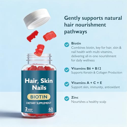 Gomitas rojas BEOBEU Biotina