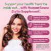 Gomitas biotina para energía y sistema nervioso Human Beanz