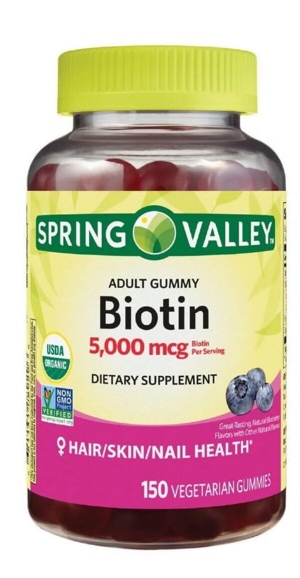 Gomitas biotina sabor arándano 5000 mcg SEDLAV 150 unidades