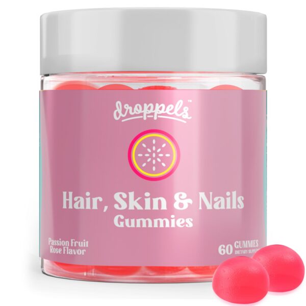 Gomitas para cabello, piel y uñas con biotina y vitaminas