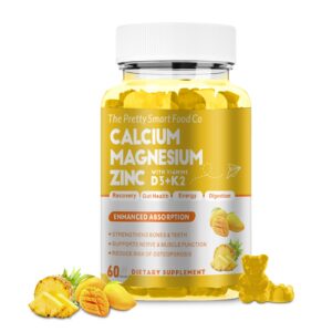 Version 1.0.0 Gomitas calcio magnesio zinc sabor mango piña