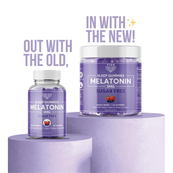 Gomitas calmantes para adultos y niños FIOR sin azúcar