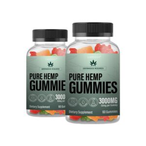 Gomitas de cáñamo Greenhouse Pure Research empaque