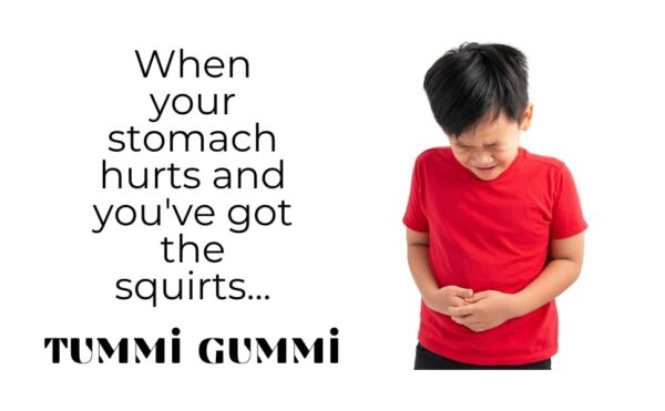 Gomitas de carbón activado para niños y adultos Tummi Gummi