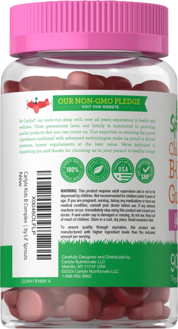 Gomitas Carlyle Lil Sprouts suplemento niños