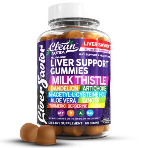 Gomitas Clean Nutra Liver Cleanse detox y reparación