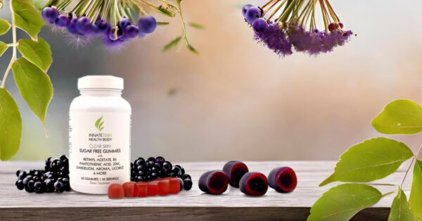 Gomitas Clear Skin suplemento para piel clara y salud hormonal