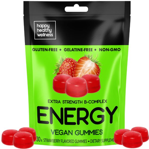 Gomitas de Complejo B para energía y enfoque