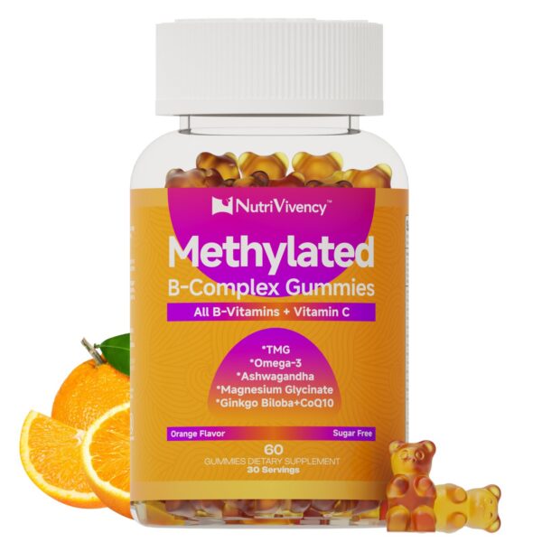 Gomitas complejas B metiladas NutriVivency envase 60 unidades