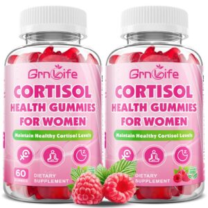 Gomitas de cortisol para mujeres sabor frambuesa GrnLife