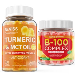 Gomitas de cúrcuma 1000mg NEVISS frasco