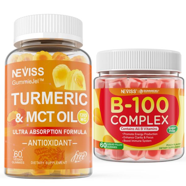 Version 1.0.0 Gomitas de cúrcuma 1000mg NEVISS frasco