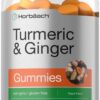 Version 1.0.0 Gomitas cúrcuma jengibre Horbäach sabor durazno 120 unidades