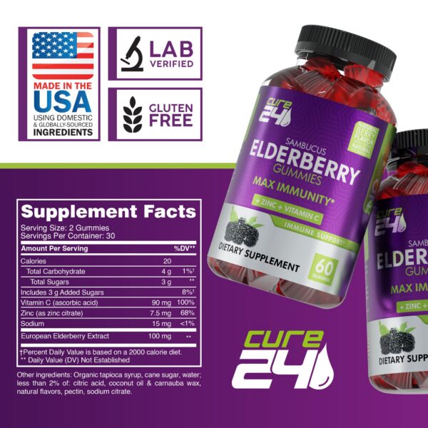 Version 1.0.0 Gomitas Cure24 para apoyo inmunológico niños y adultos