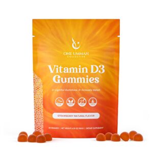 Gomitas D3 halal certificadas, frontal