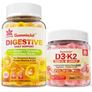 Version 1.0.0 Gomitas LiLiCare D3 K2 rellenas con calcio y magnesio