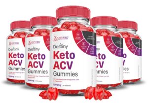 Gomitas Destiny Keto ACV fórmula avanzada con vinagre de manzana