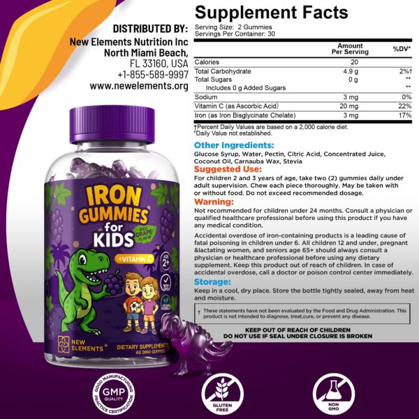 Gomitas moradas en empaque