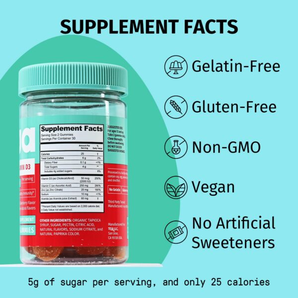 Version 1.0.0 Gomitas masticables en frasco