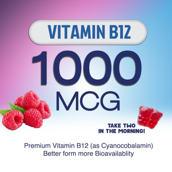 Gomitas energéticas sin gluten con vitamina b12