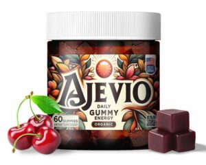 Frasco de gomitas de energía Ajevio 60 unidades