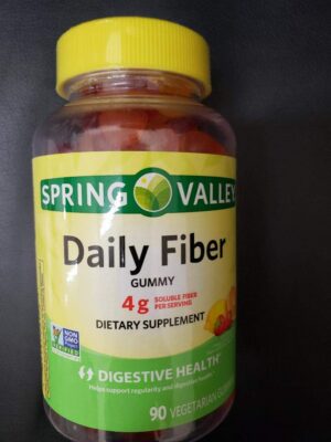 Gomitas fibra diaria SPRING VALLEY paquete 90 unidades