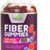 Gomitas de fibra naturales sin azúcar para salud digestiva sabor berry