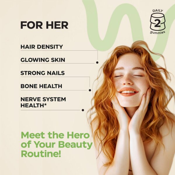 Presentación gomitas para fortalecimiento de uñas y piel Wellneum