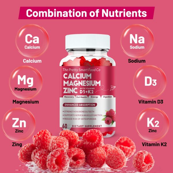 Gomitas individuales de color rojo-rosado