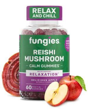 Gomitas Fungies hongo Reishi sabor manzana 60 porciones