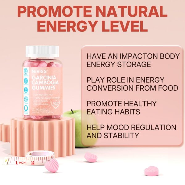 Version 1.0.0 Gomitas Garcinia Cambogia L-Carnitina Cetona Frambuesa para metabolismo