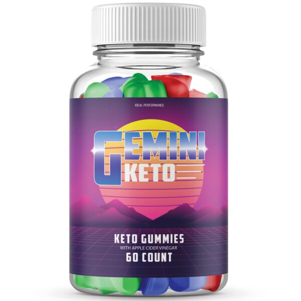 Frasco de gomitas Gemini Keto