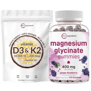 gomitas glicinato magnesio sabor uva Micro Ingredients