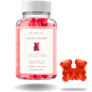 Gomitas Gummy Lab apoyo sueño metabolismo sabor frambuesa