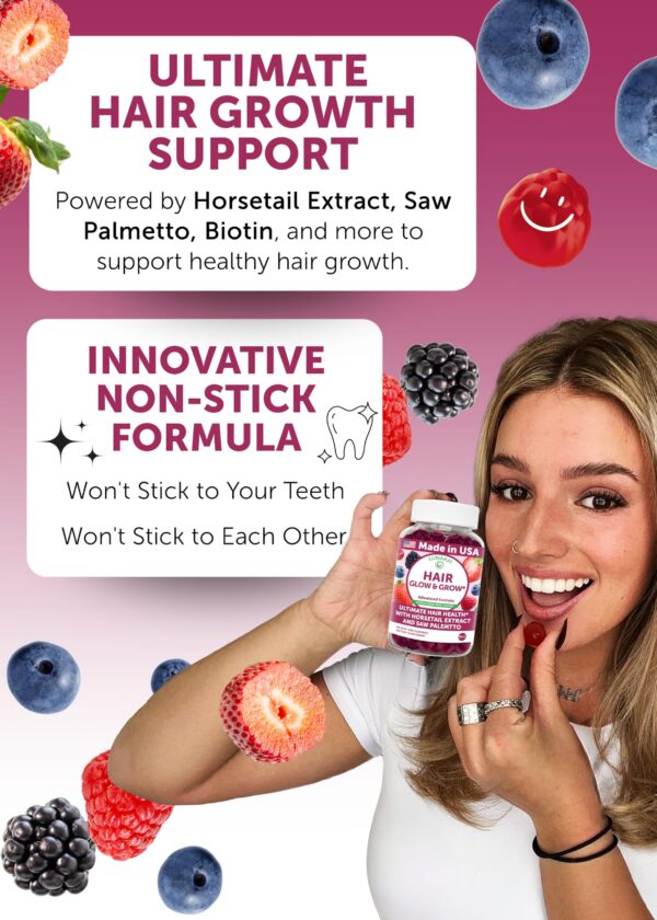 Gomitas Hair Glow & Grow Lunakai