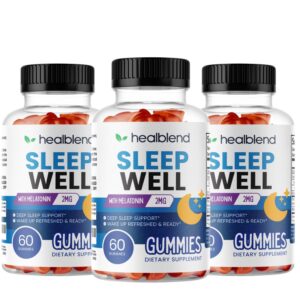 Gomitas Healblend Sleep Well con melatonina y vitamina B6