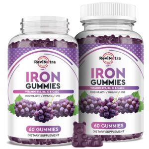 Gomitas de hierro sabor uva empaque 2-pack